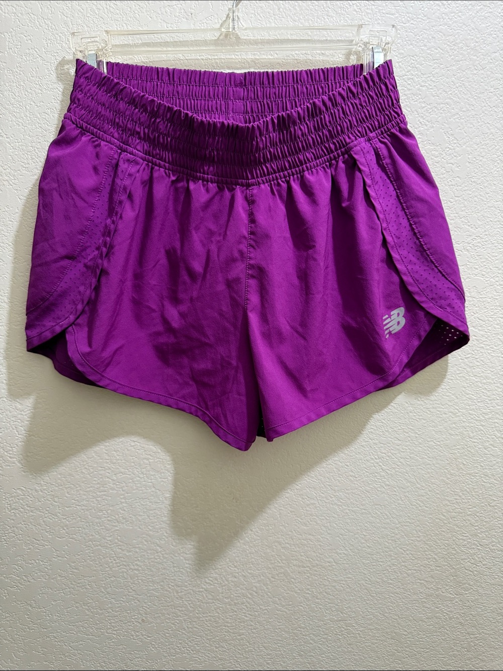 New Balance Women's Vibrant Purple Athletic Shorts